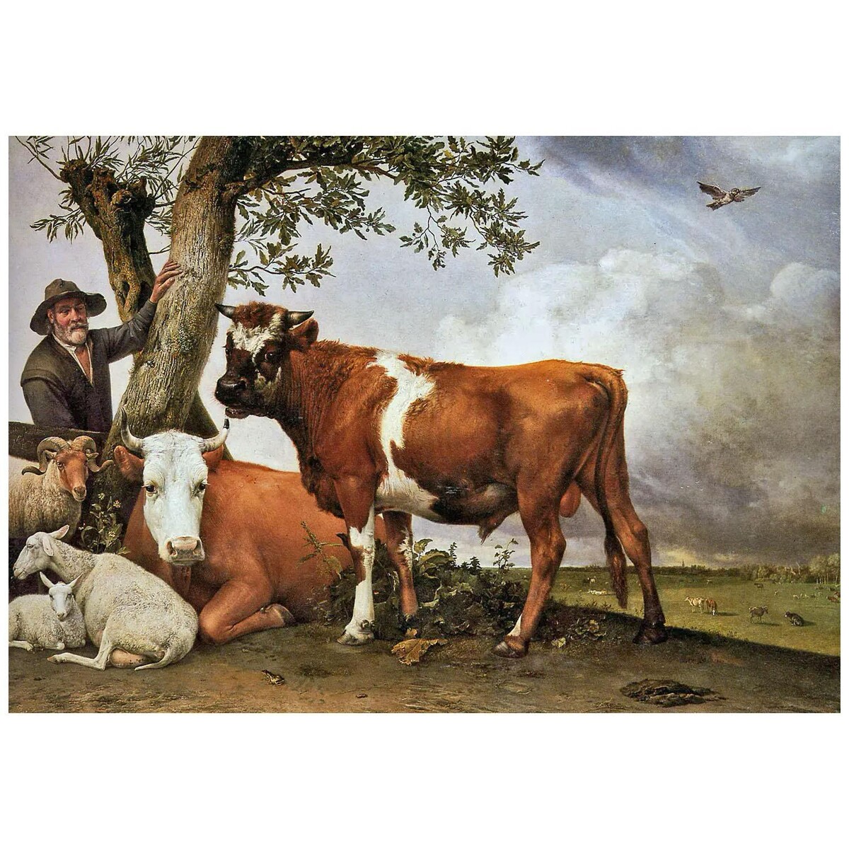 Paulus Potter. The Bull. 1647. Mauritshuis Den Haag