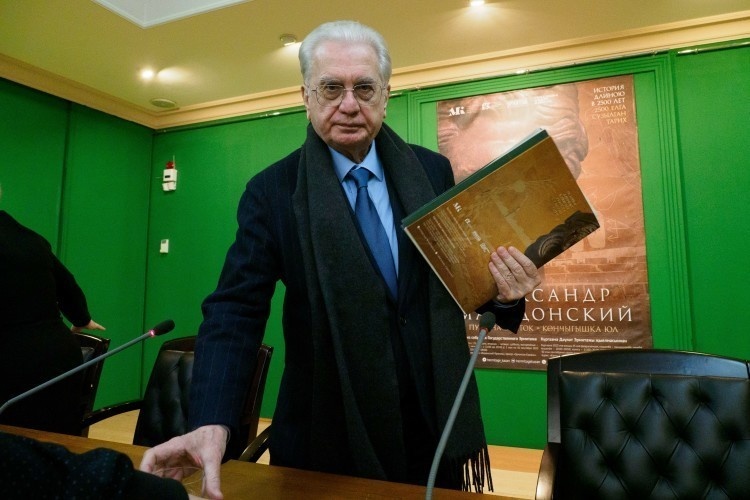    Михаил Пиотровский: «Выставка показывает, насколько коллекции Эрмитажа многоплановы и многозначны и что эта сложность показа и восприятия находит выражение именно в таких приятных, но тематически заостренных экспозициях».   
Фото: «БИЗНЕС Online»