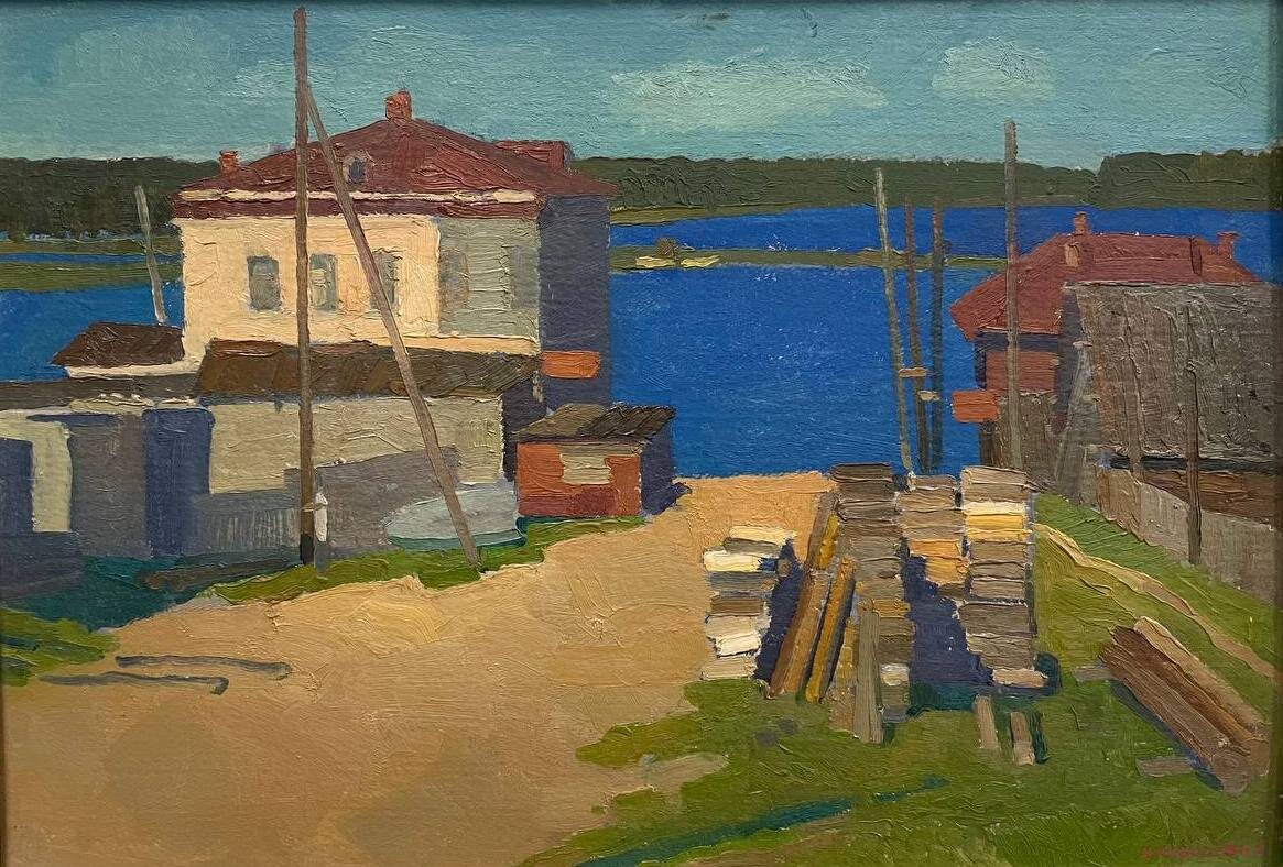 Коротаев В.В. К реке