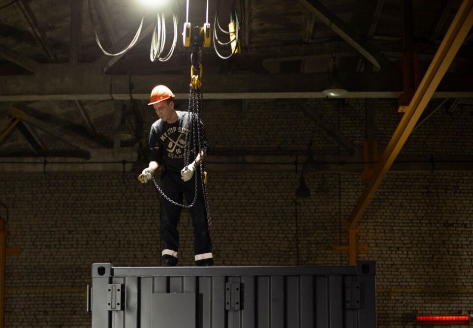    Мобильное убежище "Куб-М". Источник: Telegram-канал "ВНИИ ГОЧС"