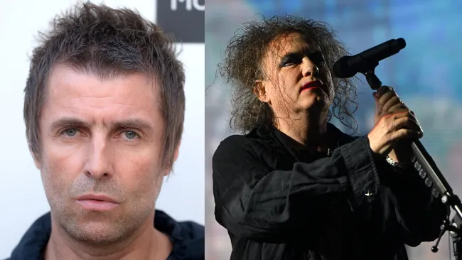 Лиам Галлахер и Роберт Смит