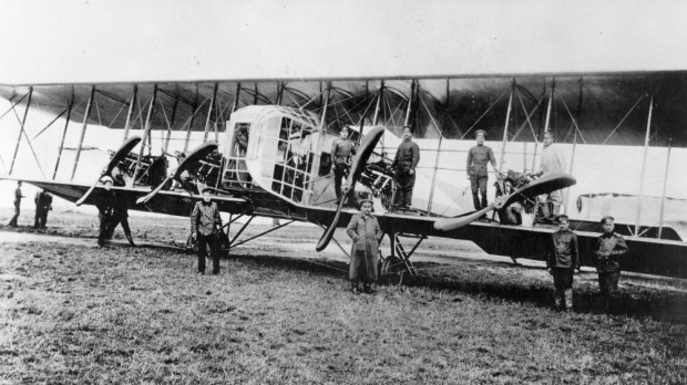Аэроплан «Илья Муромец». Фото: SDASM Archives. Sikorsky Illya Mourometz
