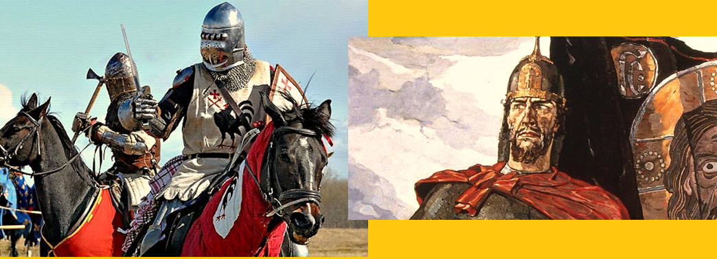 Александр Невский-Байдар против рыцарской экспансии Формозы, выданного за не существовашего Гонория третьего.