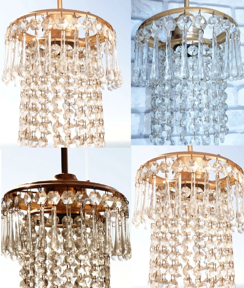 Огромное количество мелких деталей на люстре - это создавало невероятный эффект вечером, но при мытье вызывало огромные трудности, радует, что сегодня достаточно побрызгать, протереть и готово!