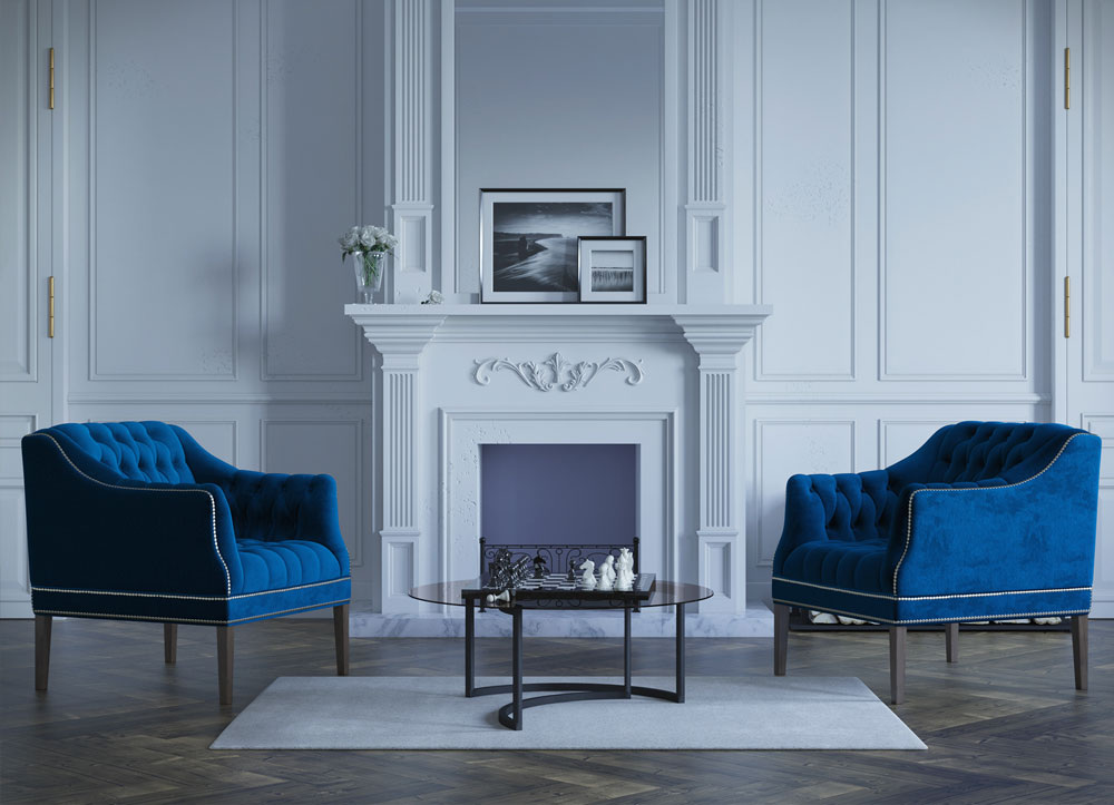 Зал в стиле французского классицизма от Александра Ярыгина