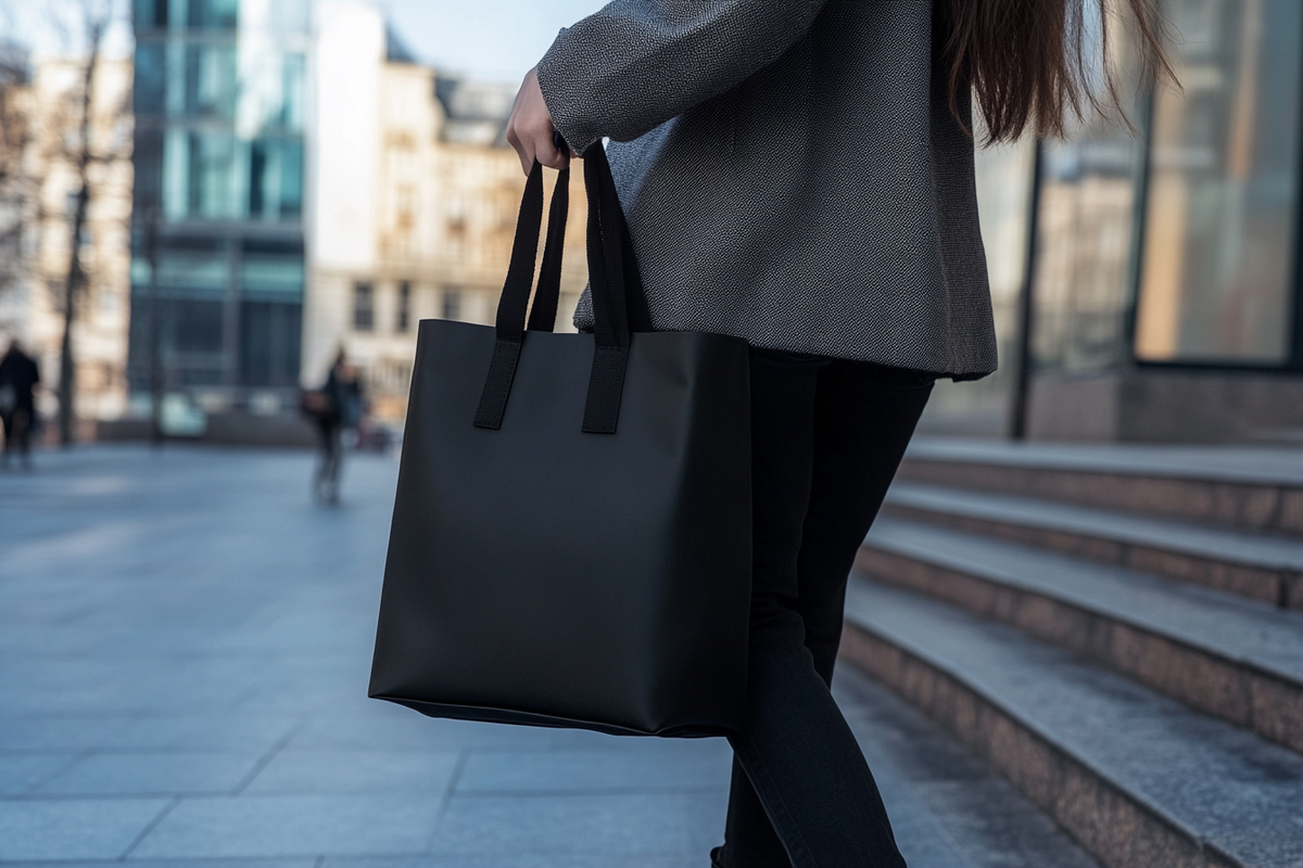 Сумки-шоперы бывают из разных материалов, как из прочных вроде эко-кожи так и из льна или хлопка