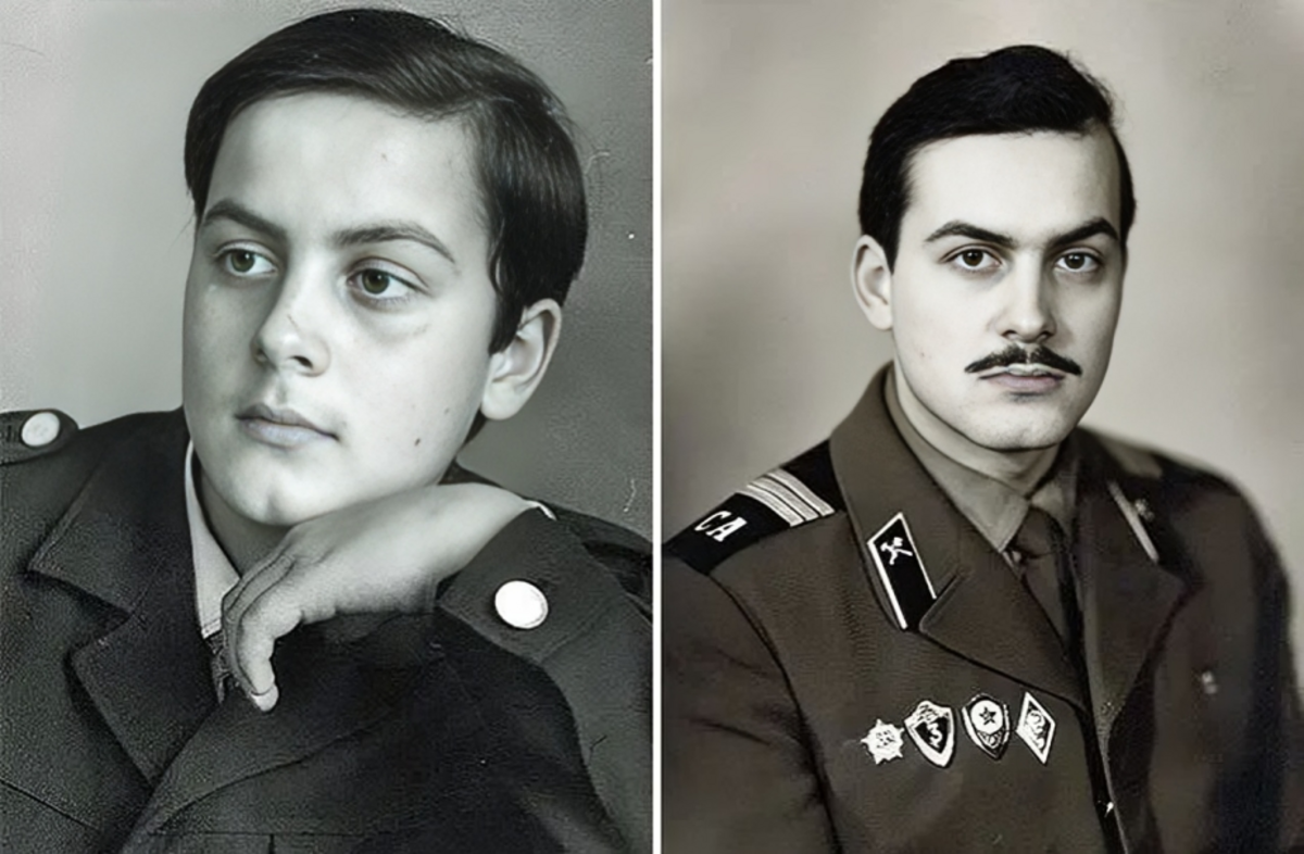 Вячеслав Гришечкин в юные годы