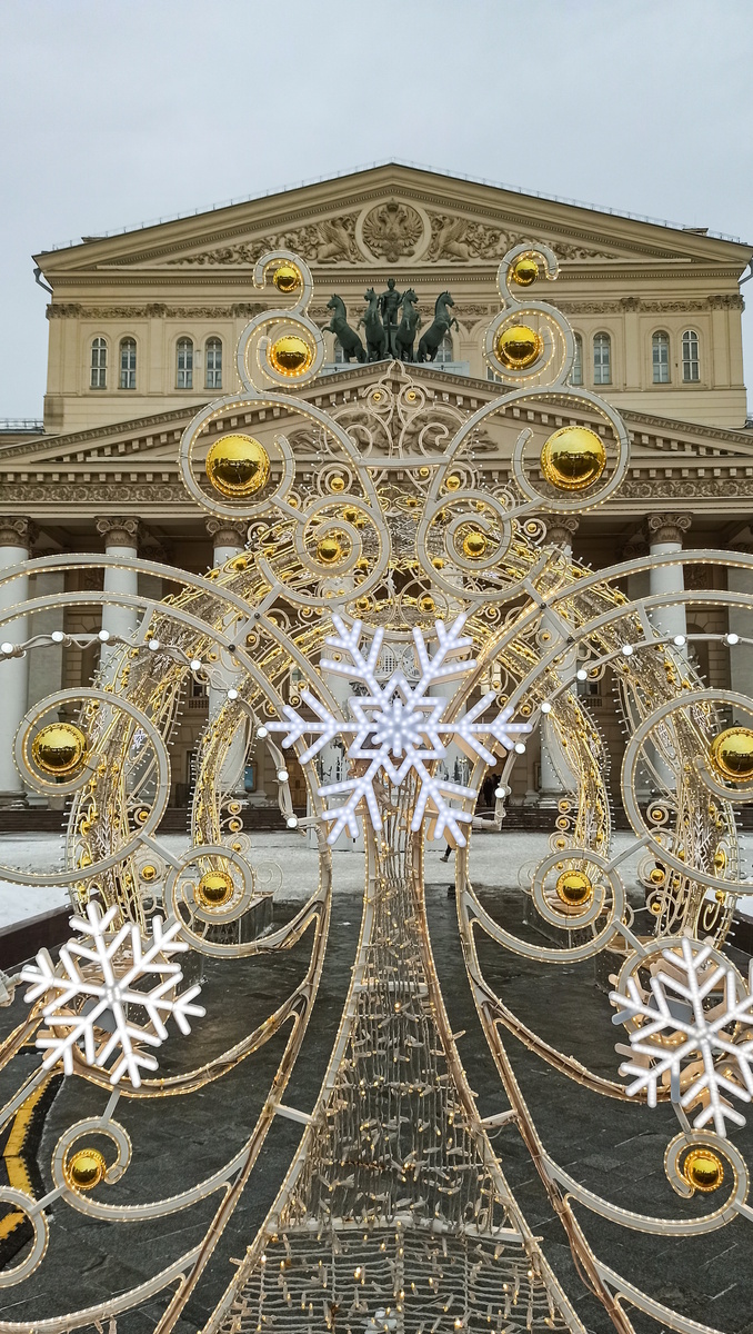 Москва новогодняя