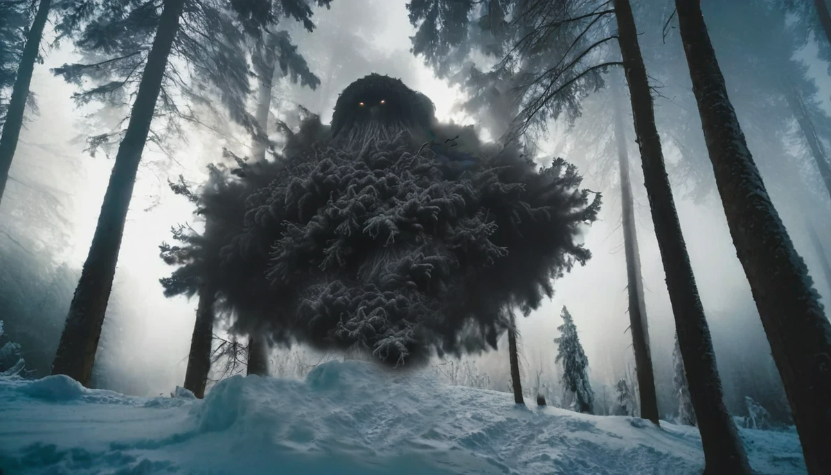 Чёрная сущность была всё ближе.