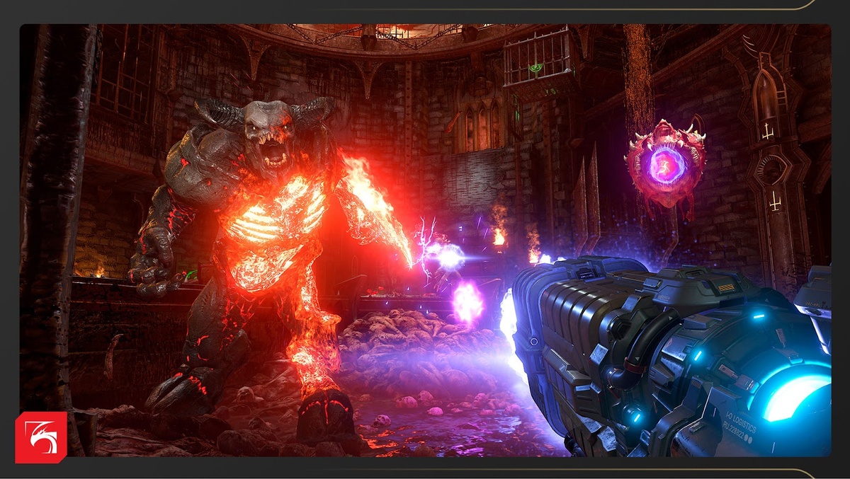 DOOM Eternal (2020), одна из самых известных серий шутеров от первого лица 