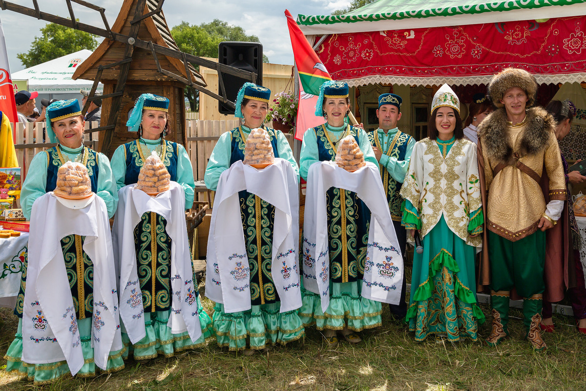 Праздник Сабантуй в Татарстане. Фото: S.O.E / Shutterstock