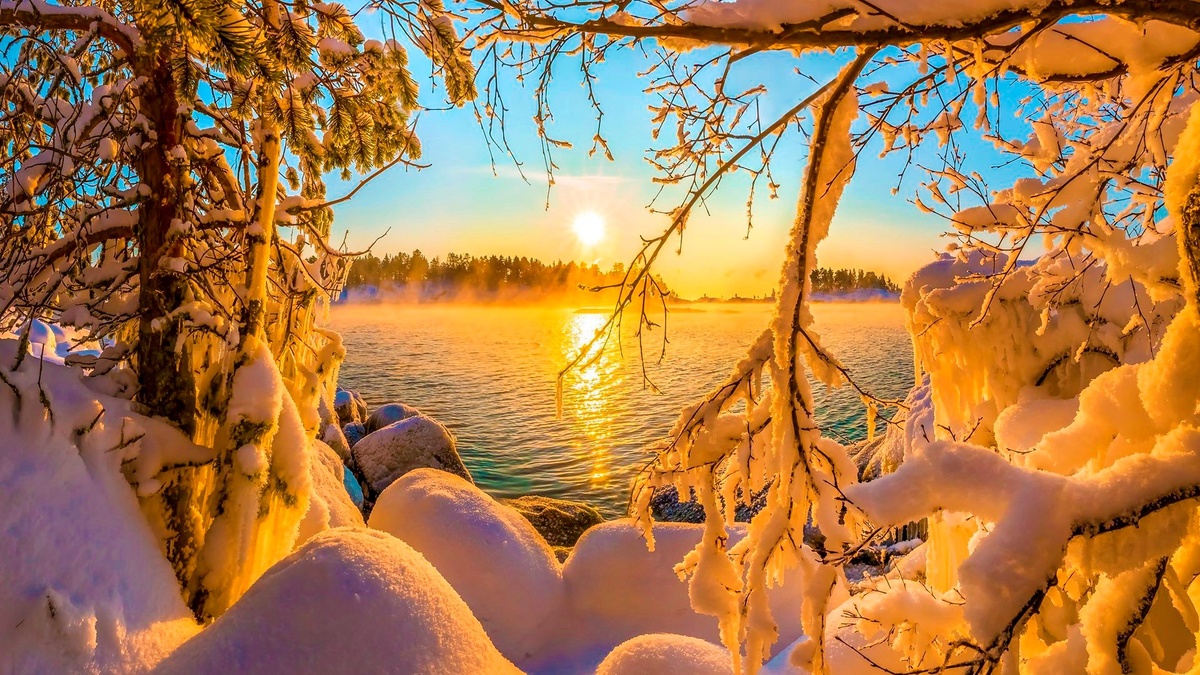 Карелия зимой. Фото: papik.pro/