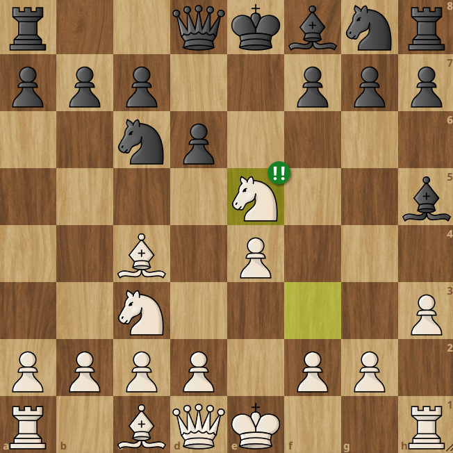 Жертва ферзя!