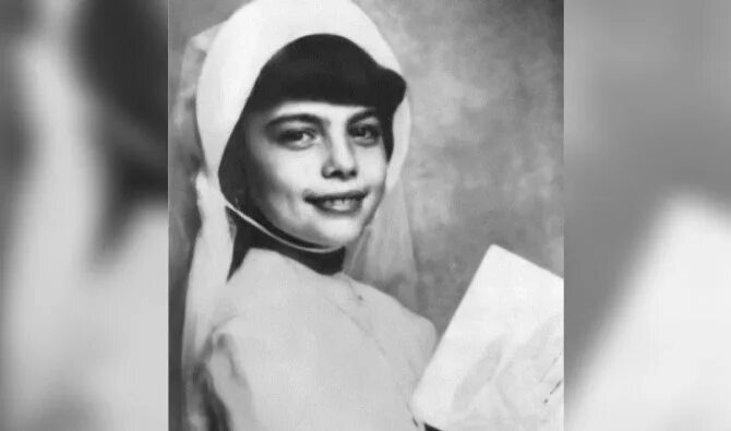 Мирей Матье в детстве 