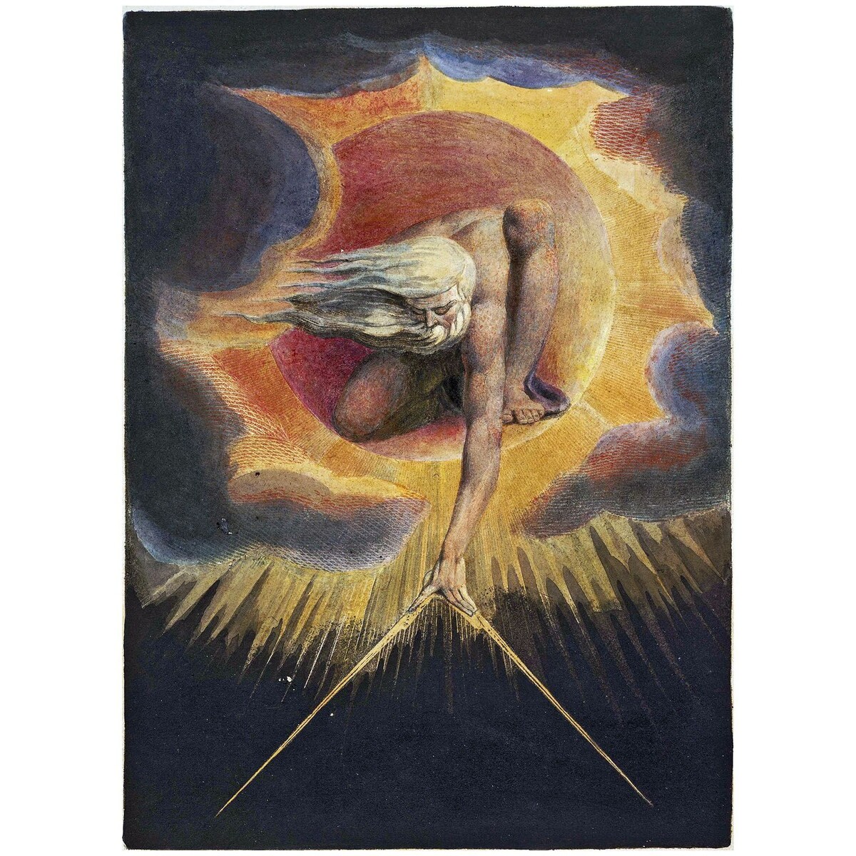 William Blake. Europe a Prophecy. Creation of the World. 1794. British Museumpreviousnextstart slideshowclose 