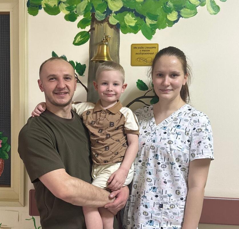    В детской окружной больнице Нижневартовска вновь прозвучал «колокольчик жизни»