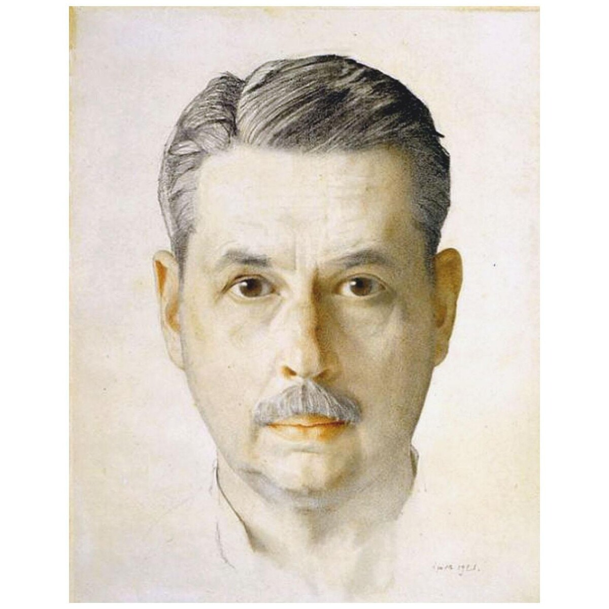 Константин Сомов. Автопортрет. 1921. ГМИИ им. Пушкина