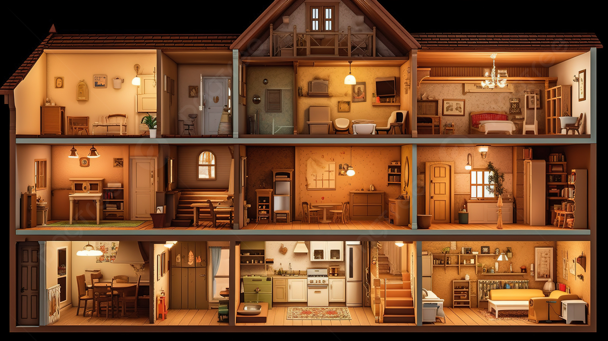 Определенные центры в бодиграфе - закрашенные, они как комнаты в доме со своим постоянным интерьером 