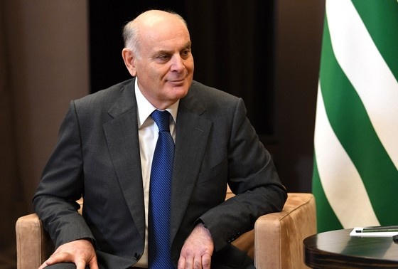   Президент Абхазии Аслан Бжания