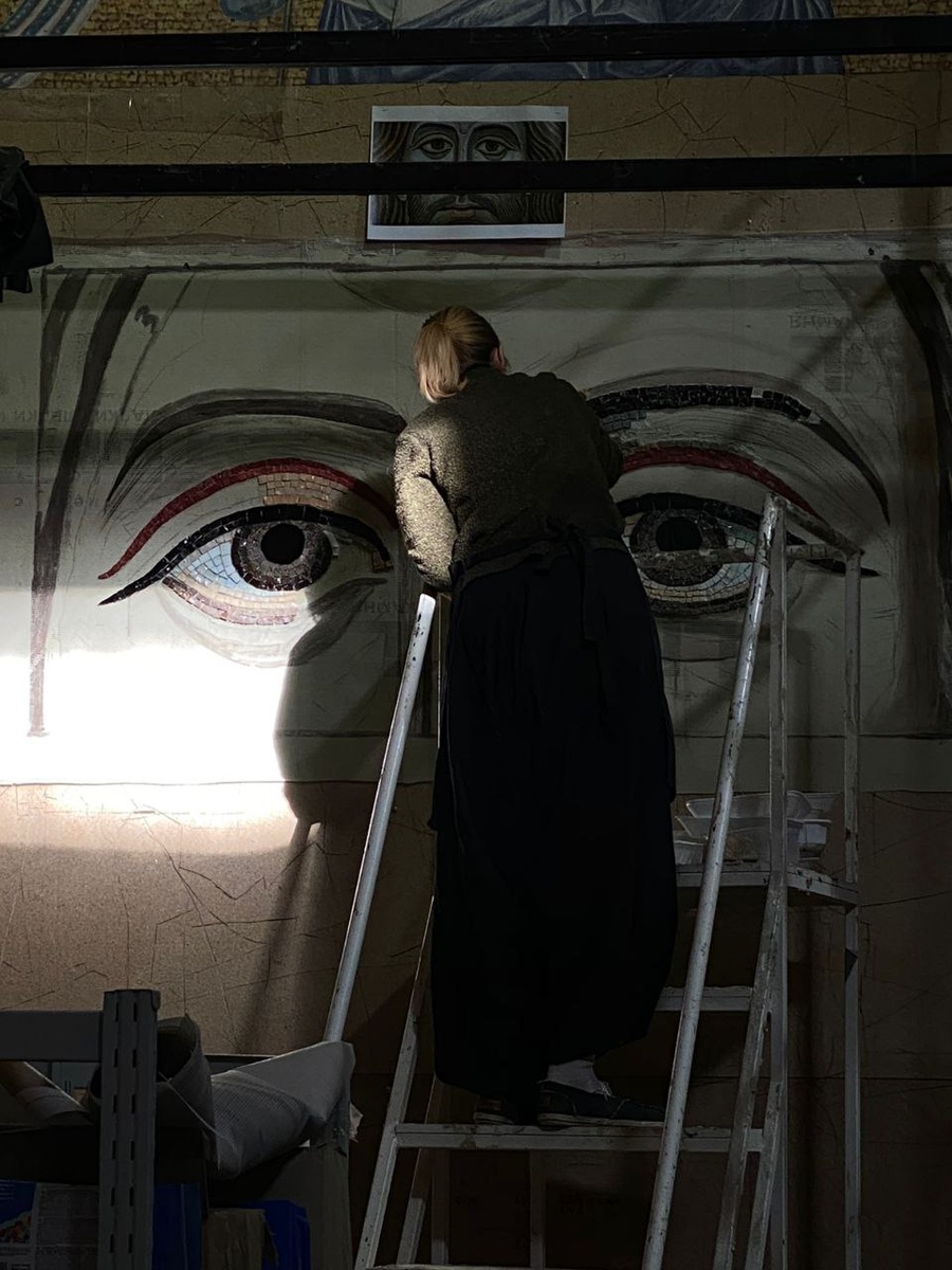 Взор Христа - главное в будущем образе