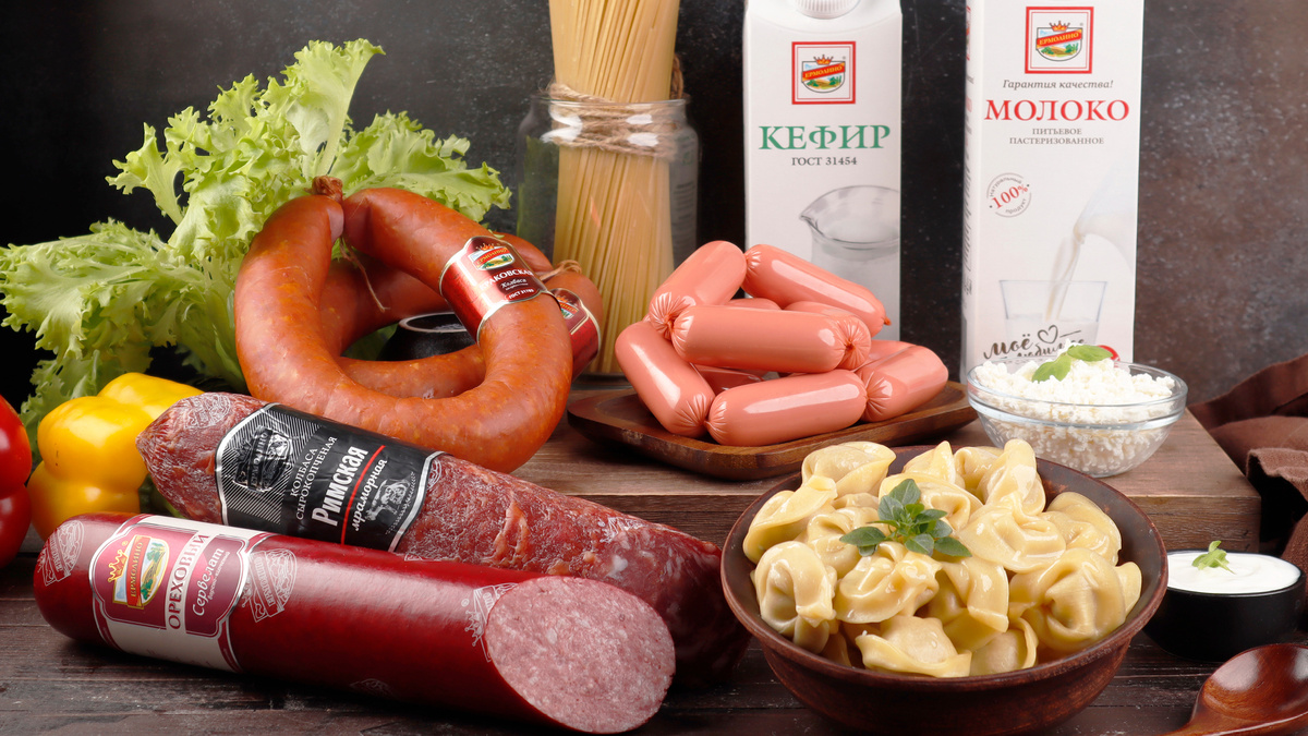 Продукты ТМ «ЕРМОЛИНО»