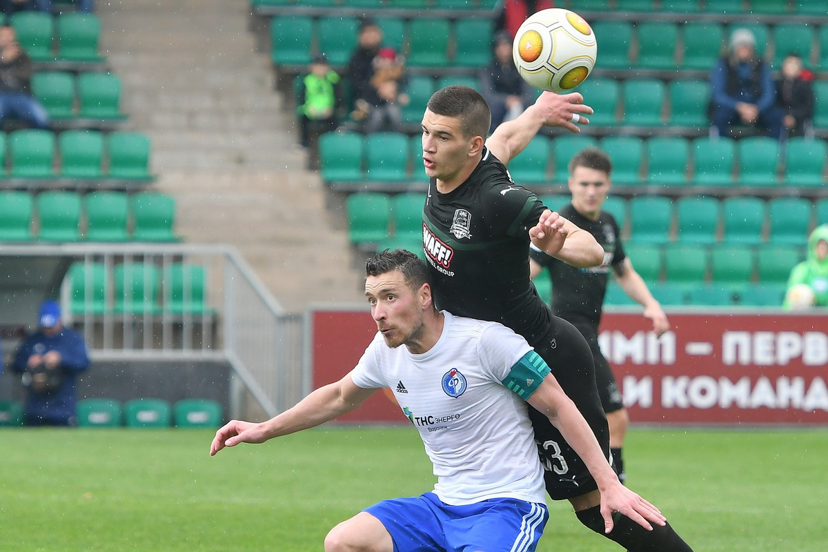 Сперцян и Черников в «Краснодар-2». Фото: ФК «Краснодар»
