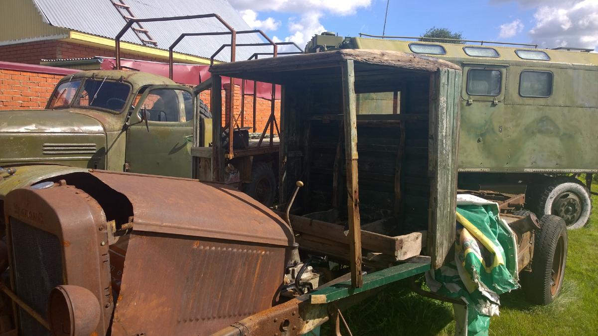 УРАЛЗИС_5 в разобранном состоянии