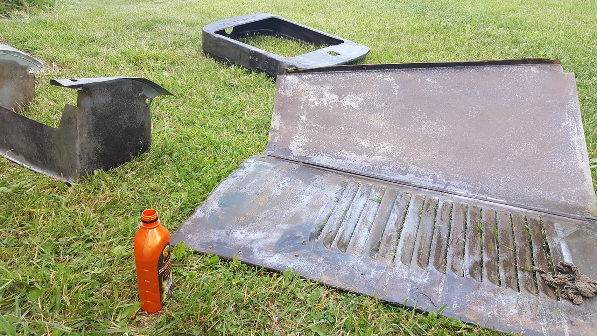 Подготовка деталей ЗИС-5