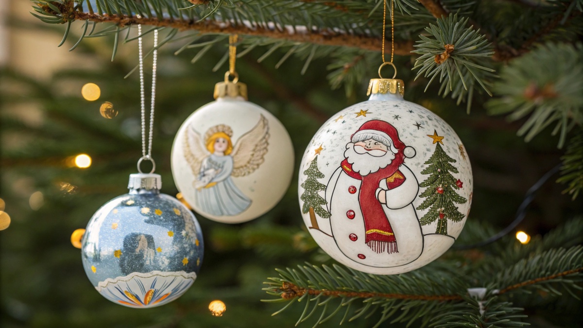 новогодние игрушки