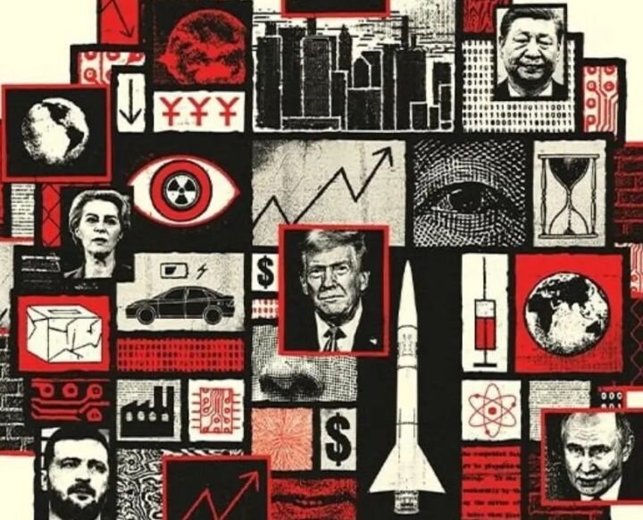 Скриншот обложки-ребуса журнала The Economist.