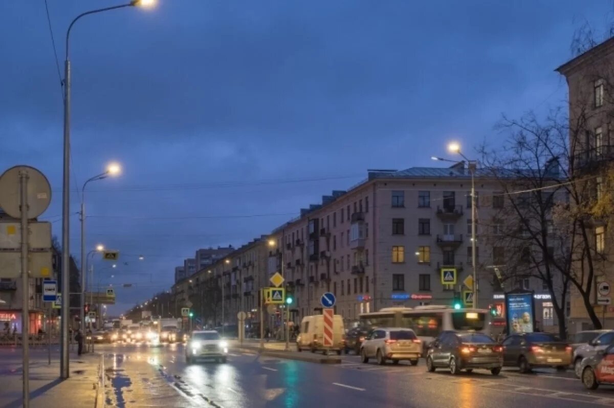    Беглов: на шоссе Революции прошло обновление системы освещения