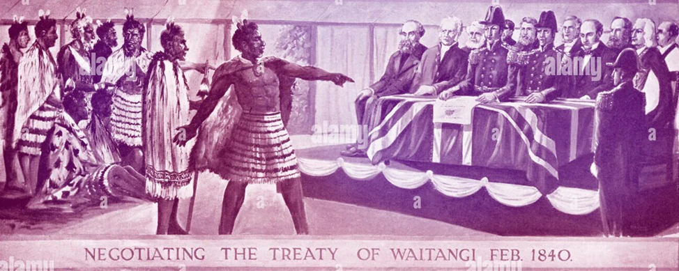 Подписание Договора Вайтанги