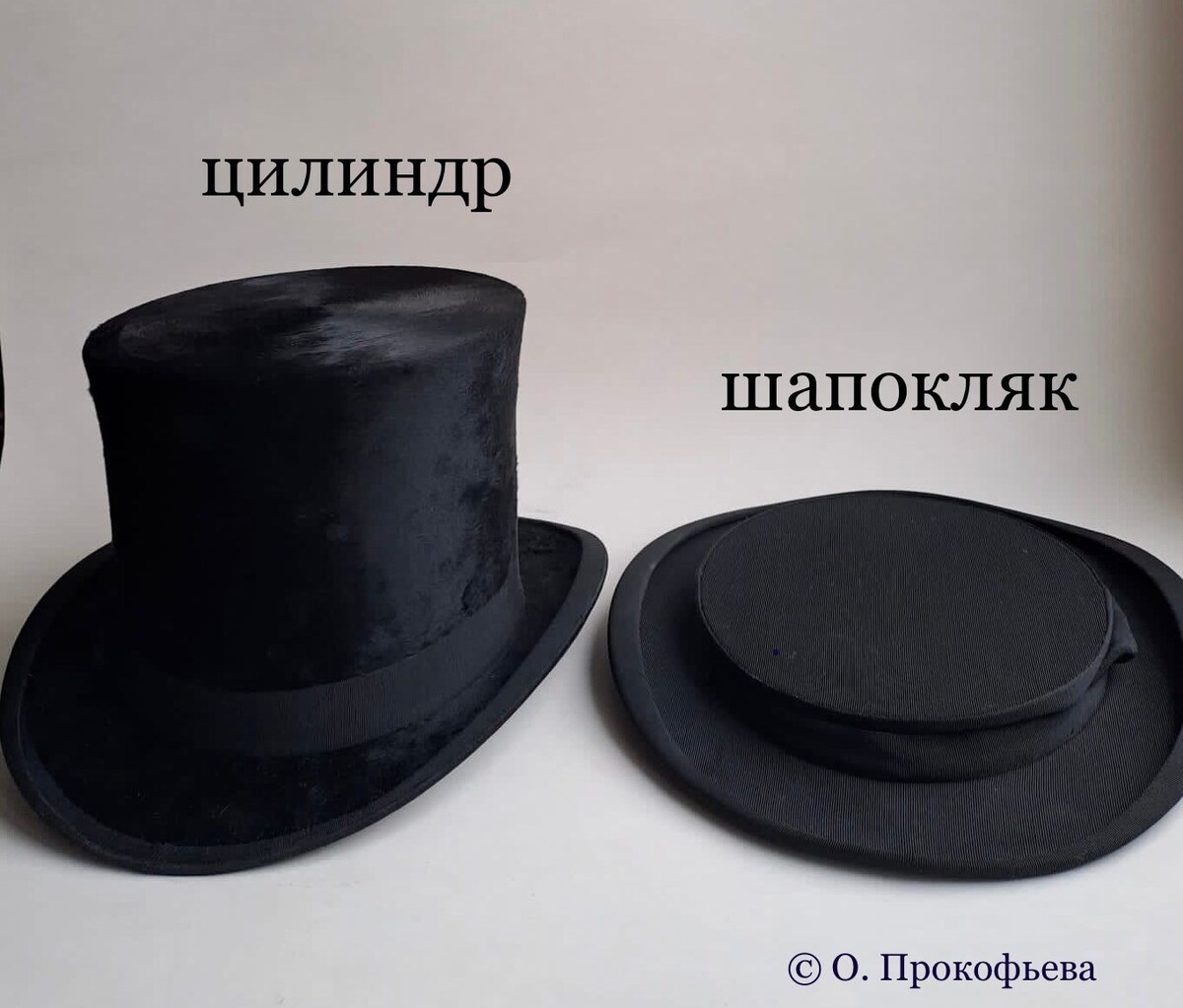 Простой и складной цилиндры