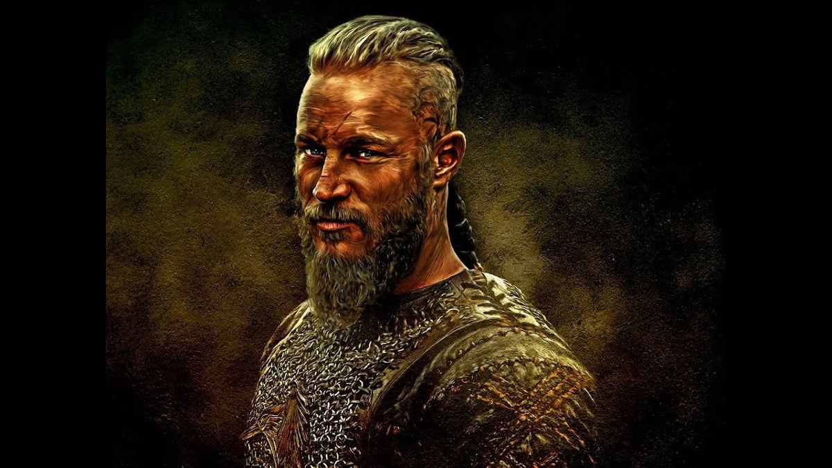 Современный хипстер, делающий вид, что он викинг.