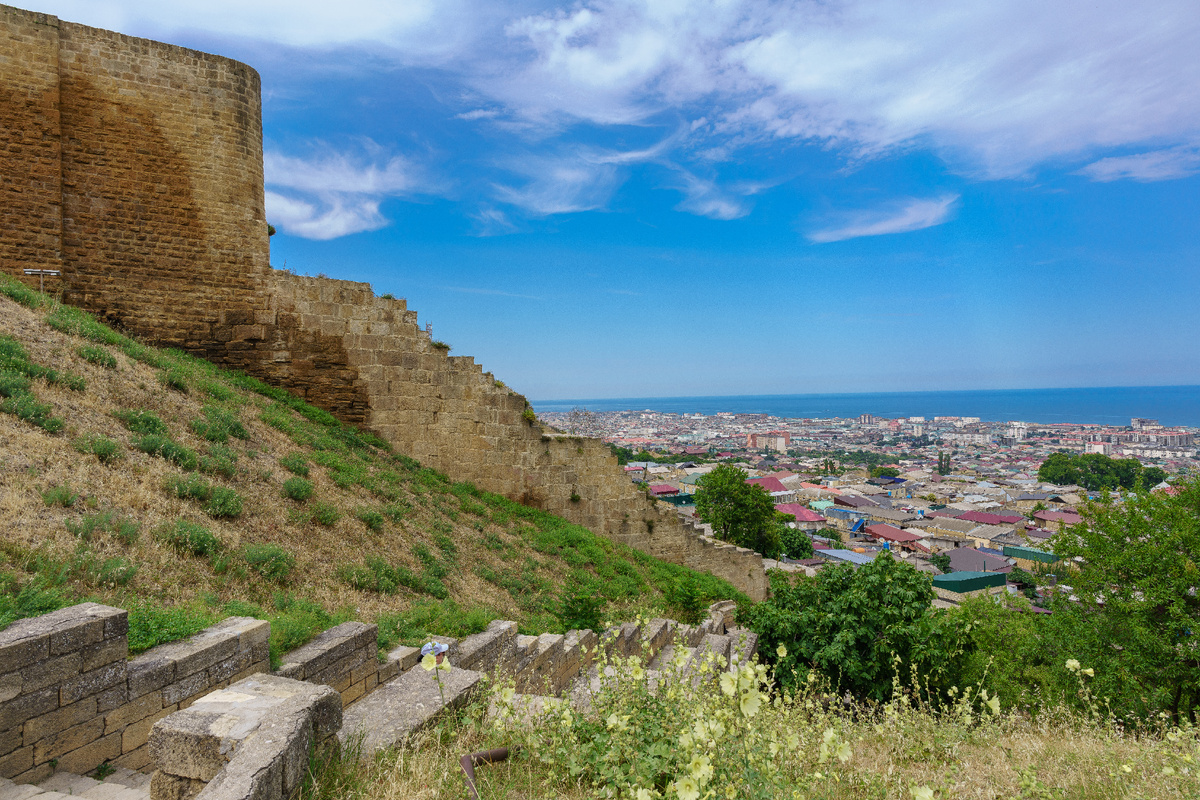 Дербент. Вид сверху