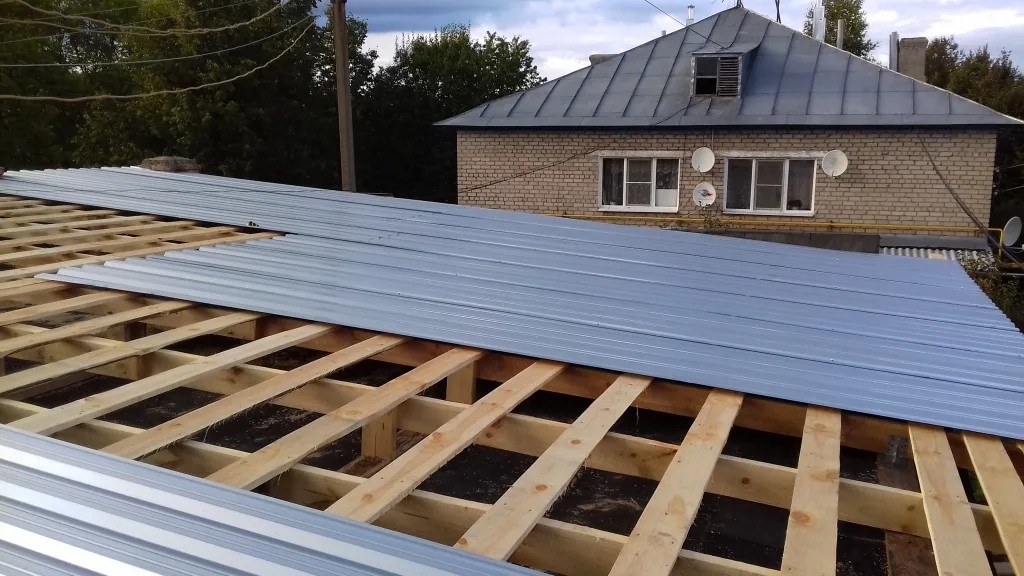 Обрешётка под профнастил