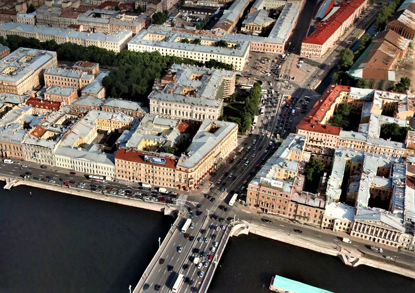 Так выглядит площадь Труда с высоты птичьего полета