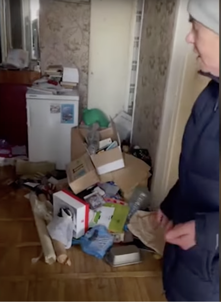 Квартира после обыска 