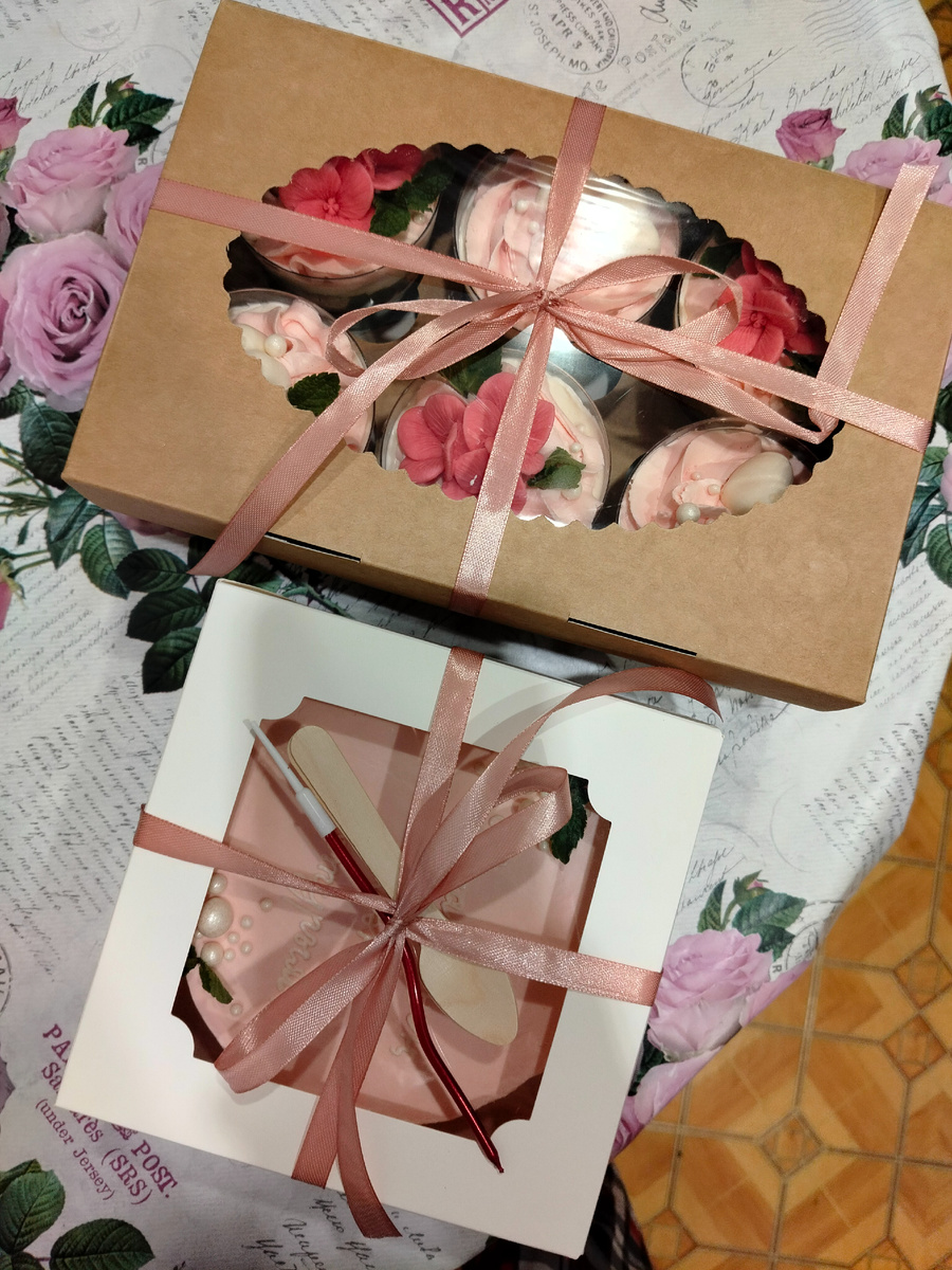 Вот так было все упаковано.