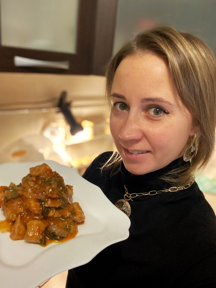 Чашушули с индейкой