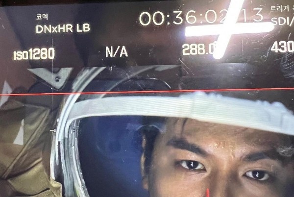 Кадр съемок дорамы из аккаунта Ли Мин Хо