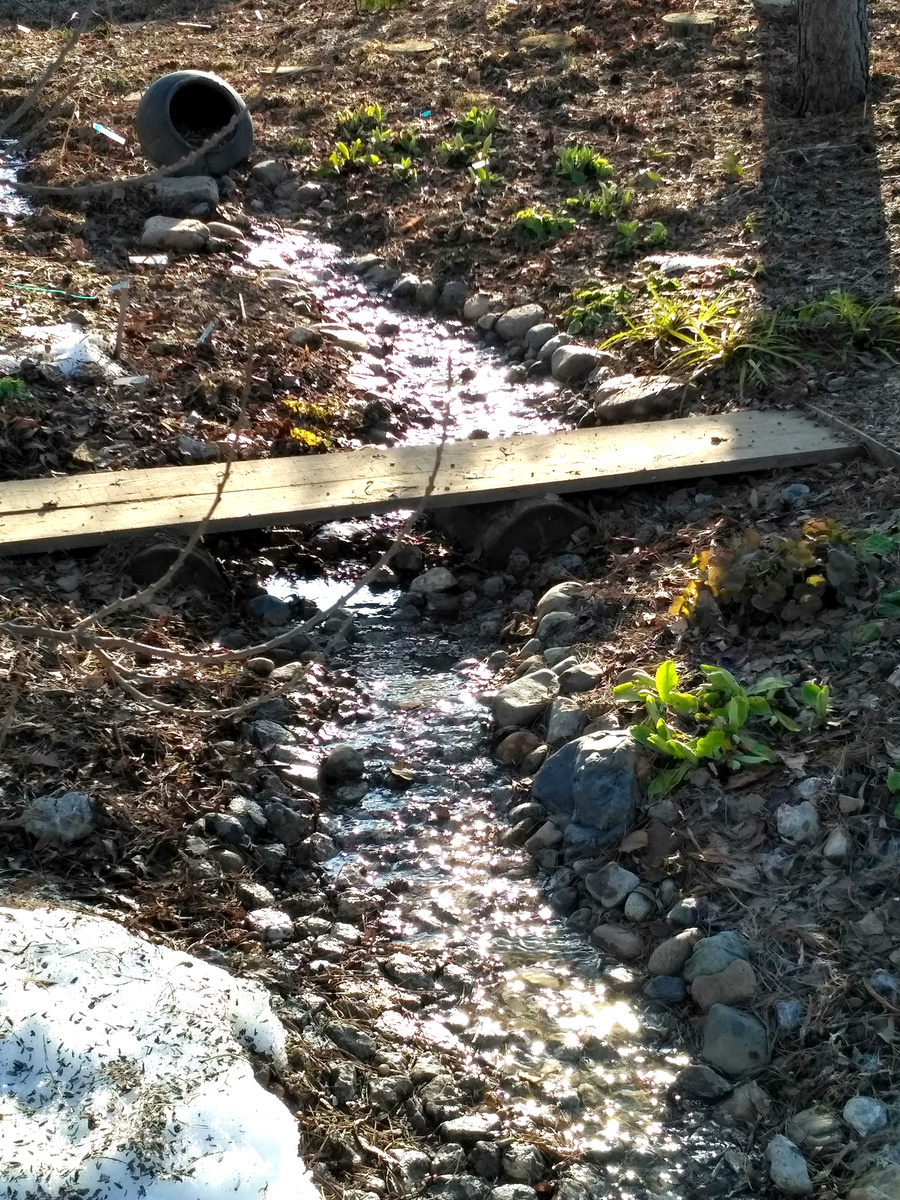 мостик через ручей