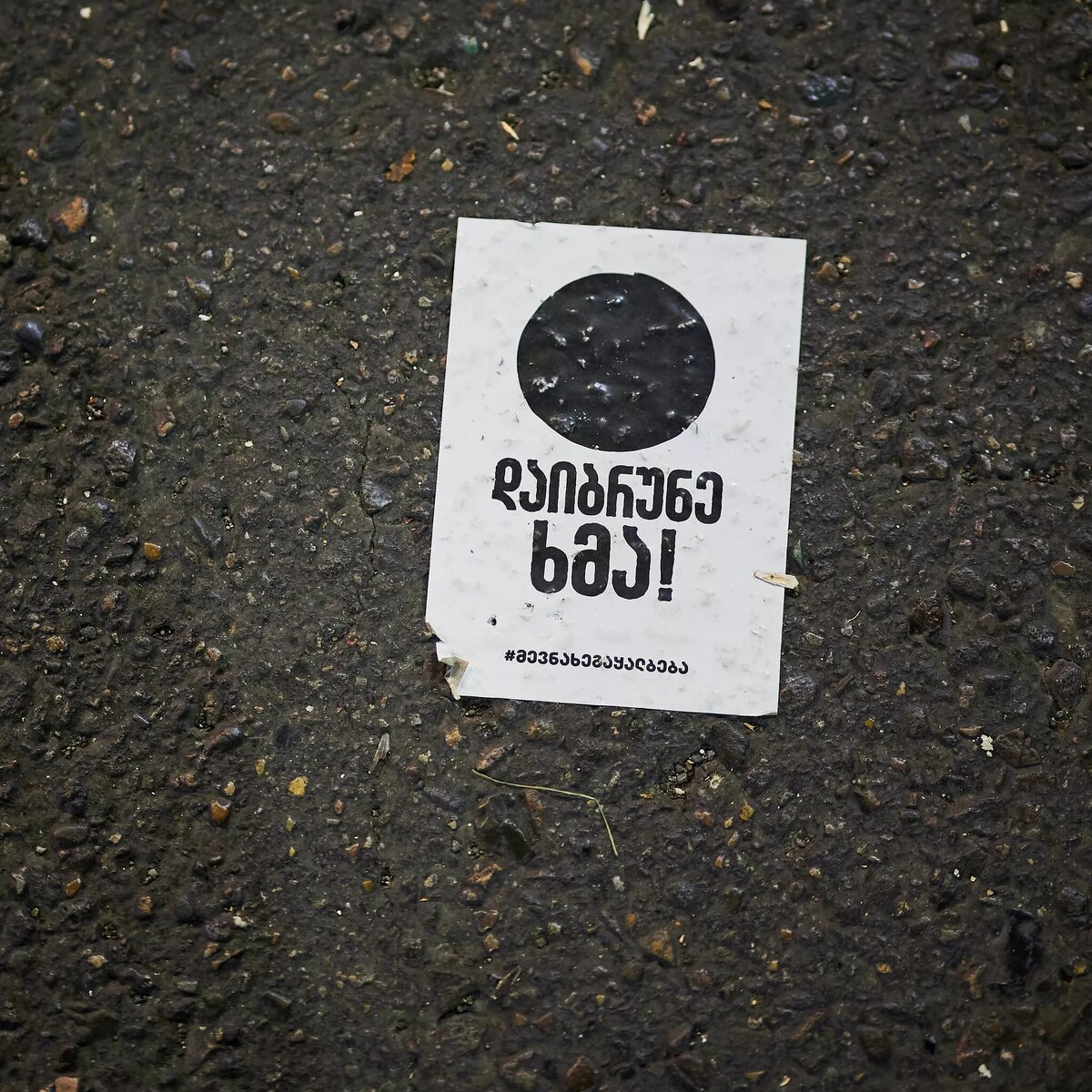 Палаточный городок оппозиции у здания Тбилисского госуниверситета. Акции протеста после выборов © photo: Sputnik / Stringer