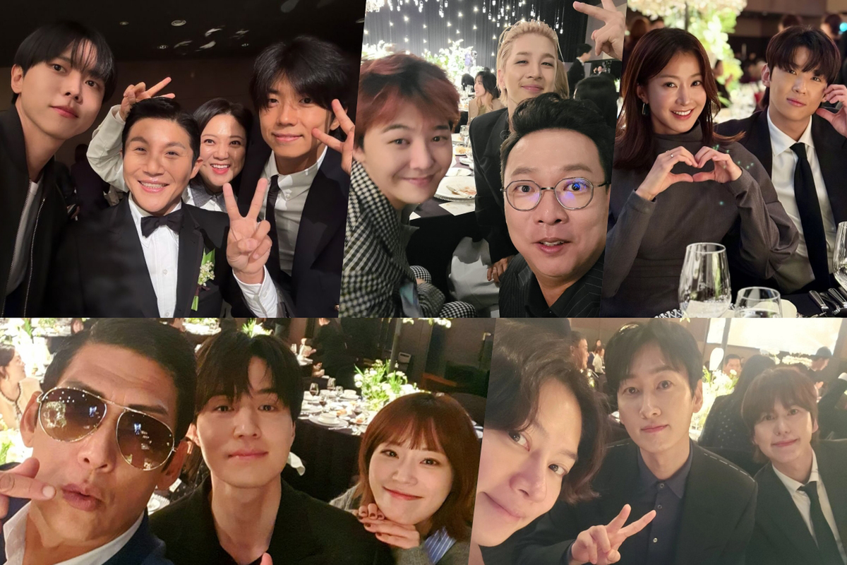     Чо Сэ Хо сыграл свадьбу в окружении звёздных друзей