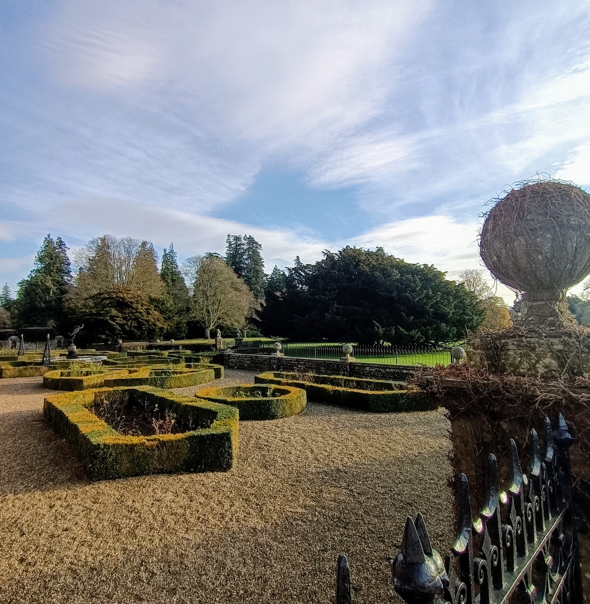 Голландский сад. Глэмис. Шотландия. Фото автора 