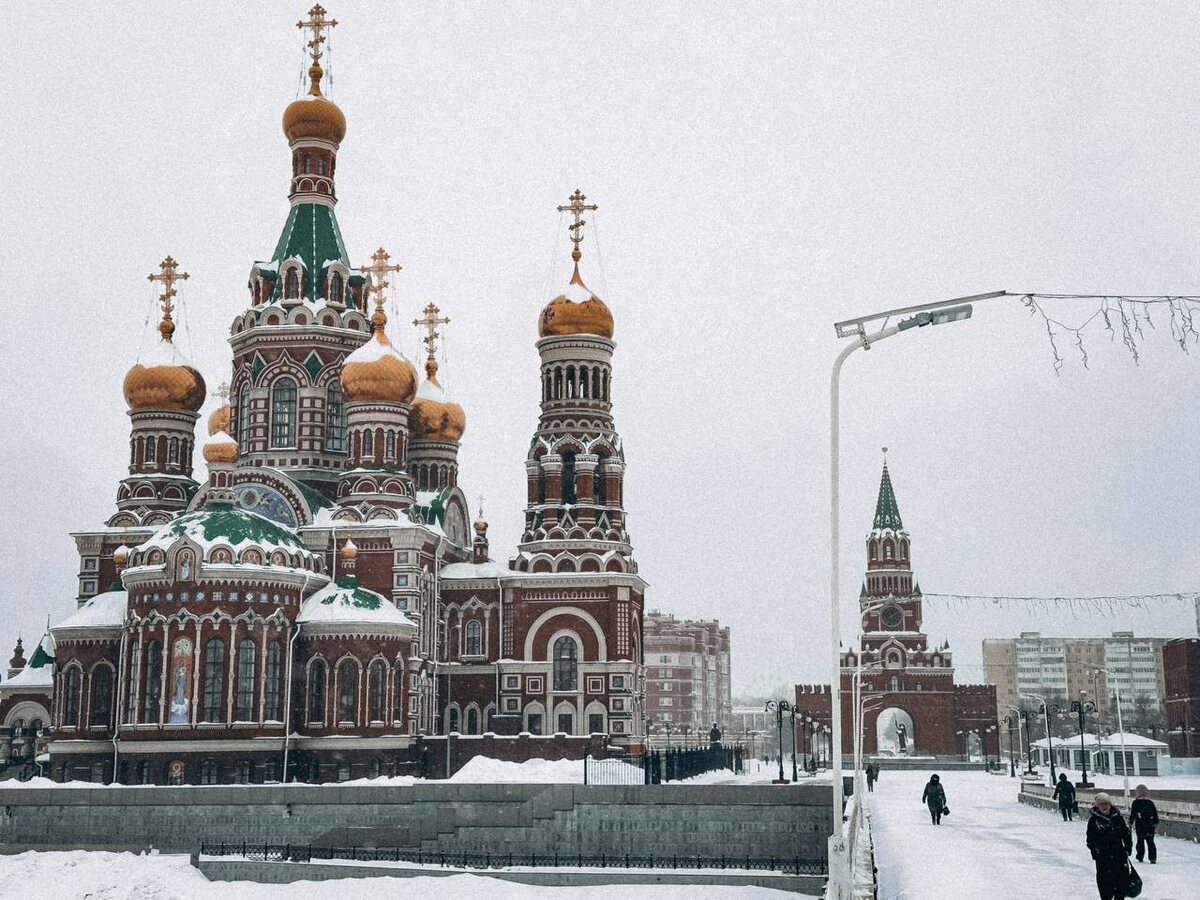 Йошкар-Ола Набережная Брюгге