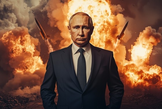    Президент России Владимир Путин в представлении ИИ