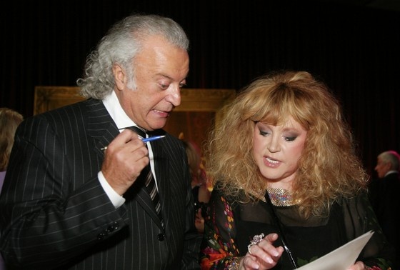    Поэт Илья Резник и певица Алла Пугачева, 2008 год