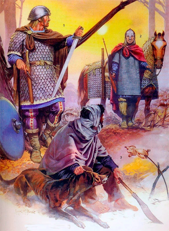 Воины Карла Великого в видении Ангуса МакБрайта