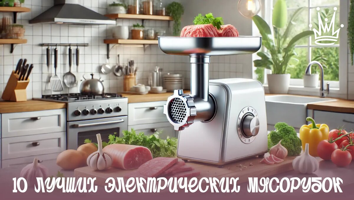 10 лучших электрических мясорубок 2024 года